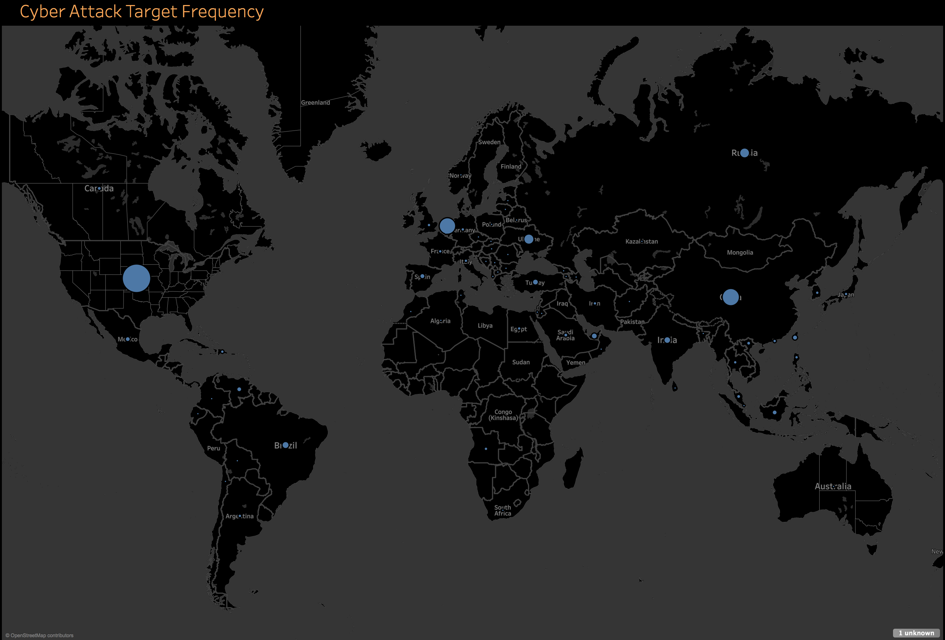 Streaming Global Cyber Attack Analytics with Tableau and Python