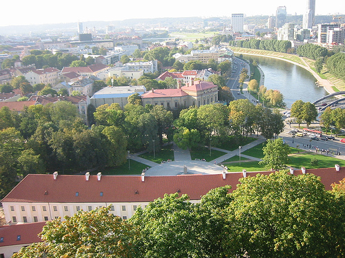 View from Gediminas Castle, Vilnius